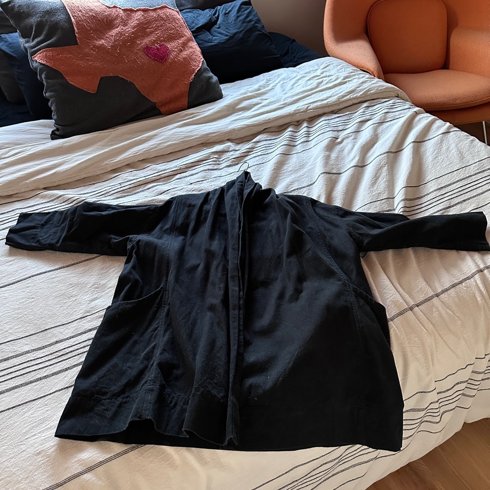 Elizabeth Suzann Clyde Jacket in Black Canvas